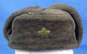WWII Soviet M40 Ushanka Cap