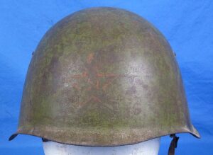 WWII Soviet SSh-39 Combat Helmet