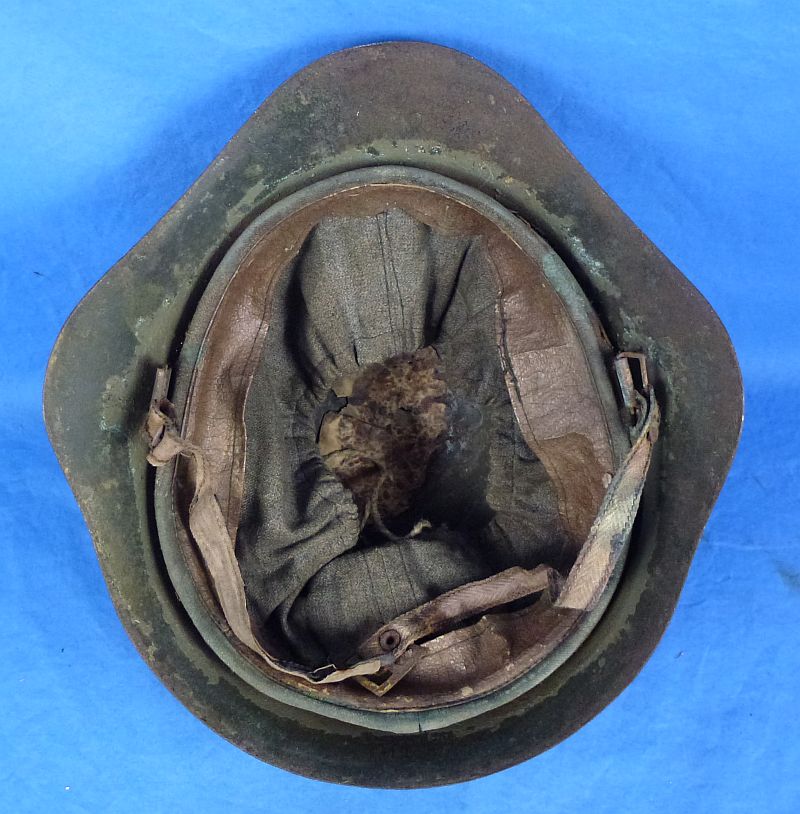 WWII Soviet SSh-36 "Halkhingolka" Combat Helmet - Image 7