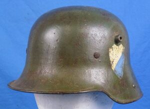 Model 1916 Bavarian Reichswehr Combat Helmet by Eisenhuttenwerke