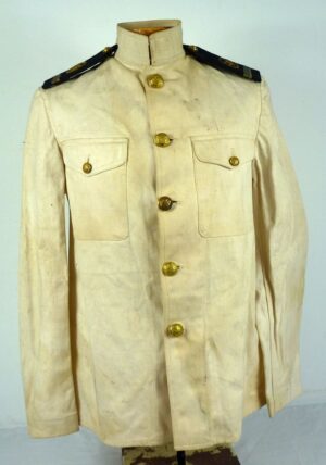 WWI U.S. Naval Reserve White Officer Tunic