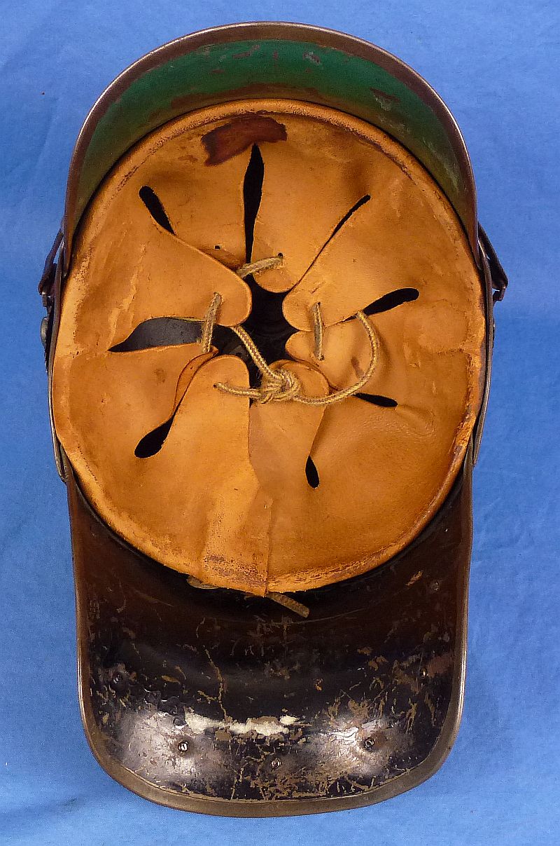 1916 Dated Imperial Prussian Cuirassier EM/NCO Helmet - Image 7