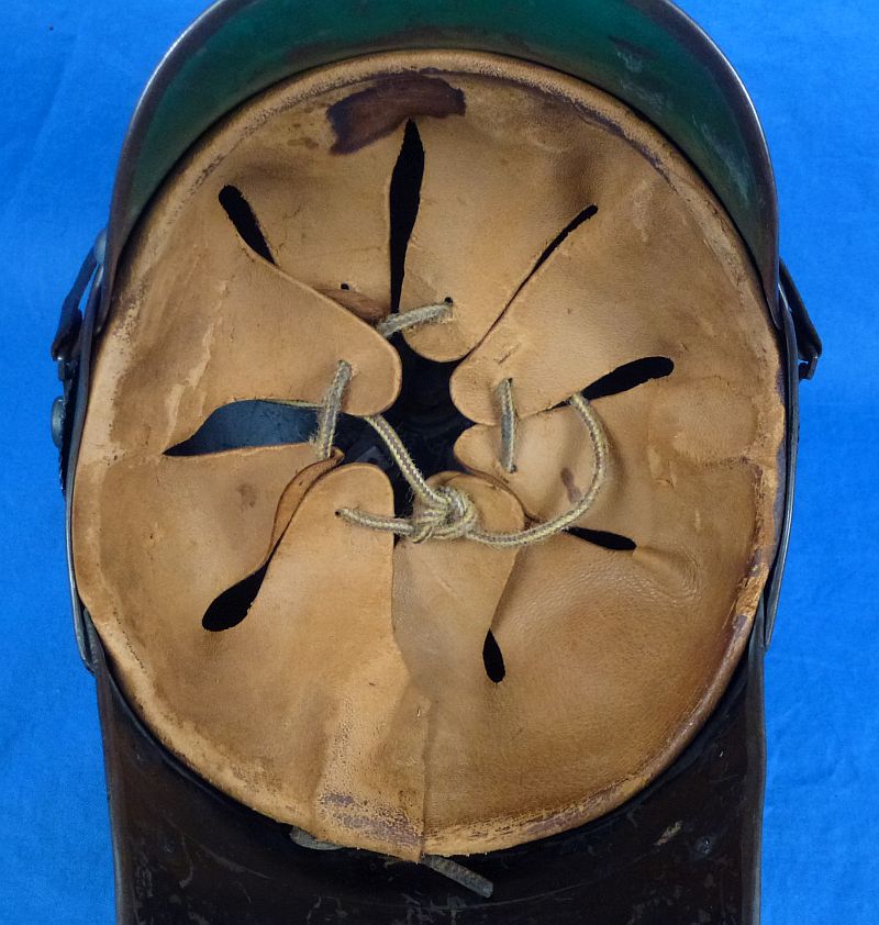 1916 Dated Imperial Prussian Cuirassier EM/NCO Helmet - Image 8