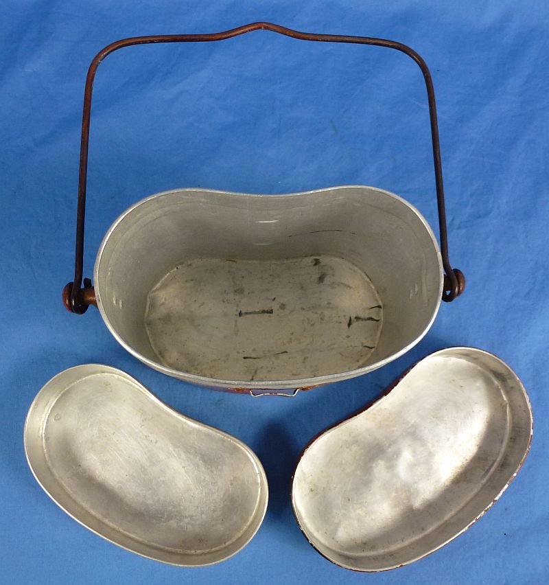 WWII Japanese EM/NCO Rice Cooker Mess Kit - Image 3
