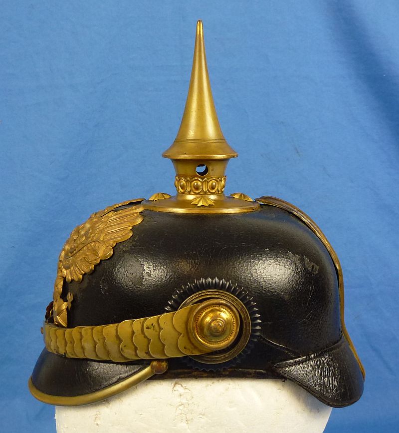 WWI Imperial Prussian Officer Pickelhaube - Image 5