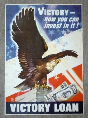 1945 Victory Bonds Poster