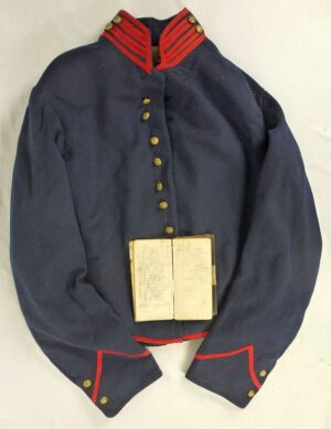 Civil War Artillery Shell Jacket with the Diary of George Cook of the 13th New York Heavy Artillery