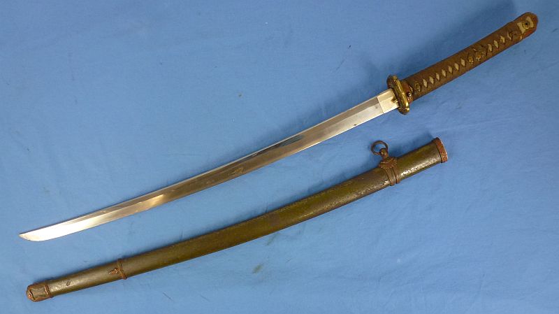 WWII Shin Gunto Japanese Army Officer Sword - Image 2