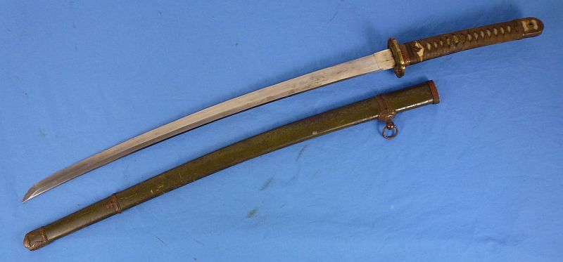 WWII Shin Gunto Japanese Army Officer Sword - Image 3