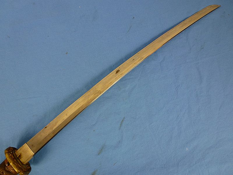 WWII Shin Gunto Japanese Army Officer Sword - Image 5