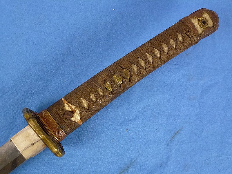 WWII Shin Gunto Japanese Army Officer Sword - Image 8