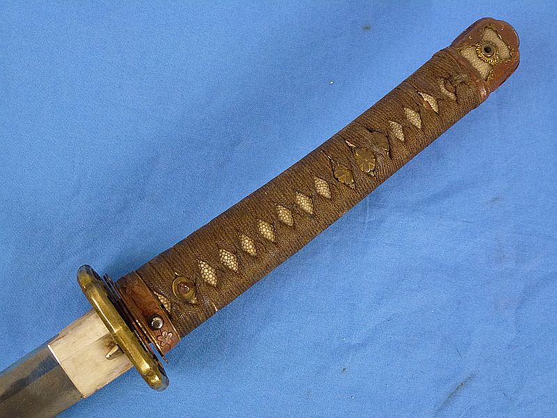 WWII Shin Gunto Japanese Army Officer Sword - Image 9