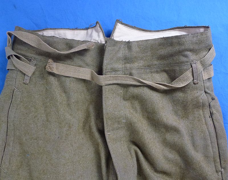 Near Mint Unissued 1941 Dated Japanese Army EM/NCO Wool Trousers - Image 2