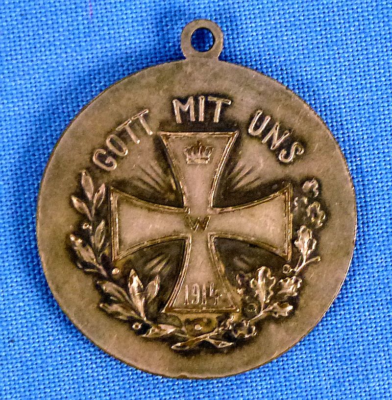 Imperial German Field Marshal von Hindenburg Patriotic Medal - Image 2
