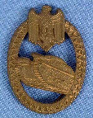 Army Panzer Marksmanship Lanyard Plaque