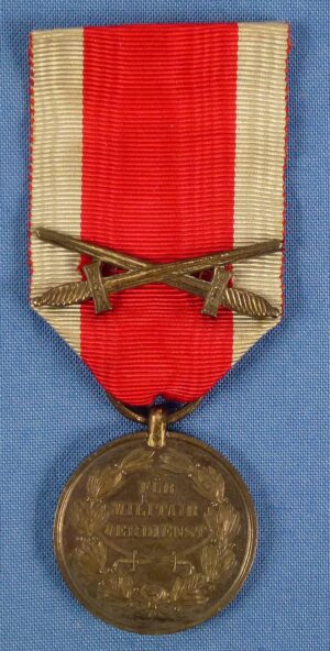 WWI Schaumburg-Lippe Military Merit Medal with Swords