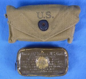 WWII Carlisle Bandage in 1942 Dated Pouch