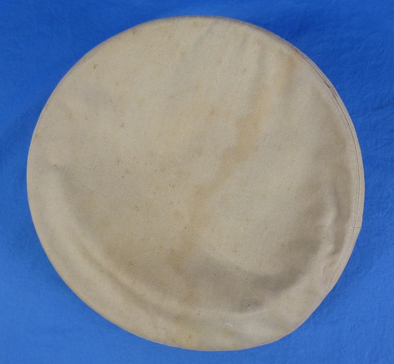 WWII U.S. Navy Officer Khaki Visor Cap - Image 7