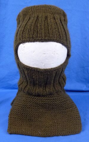 WWI Knit Wool Balaclava / Toque