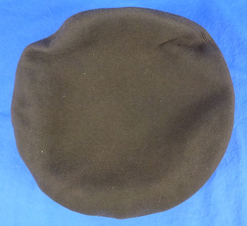 WWII U.S. Army EM/NCO Visor Cap with Laundry Mark - Image 6