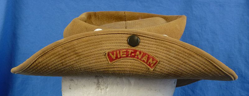 Vietnam War Khaki Bush Hat - Image 5