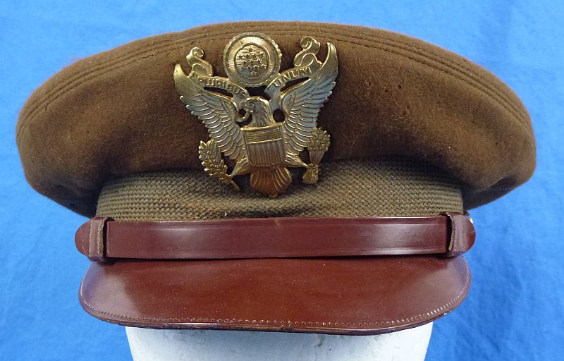 WWII U.S. Army Officer Visor Cap - Image 2