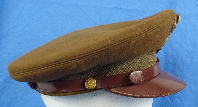 WWII U.S. Army Officer Visor Cap - Image 3