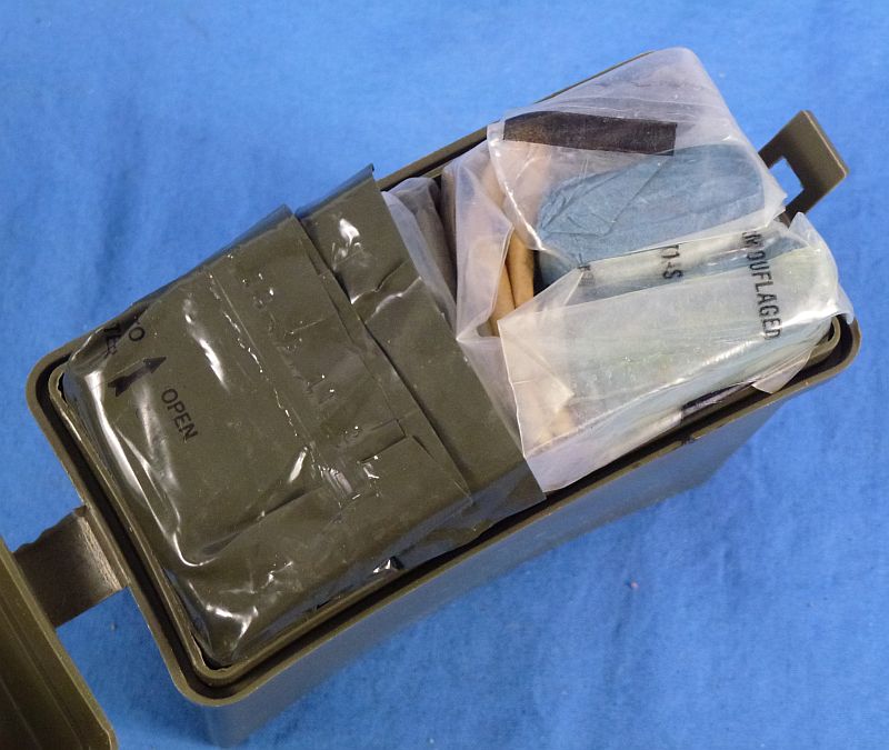 Vietnam War Individual Medical Kit with Contents - Image 3