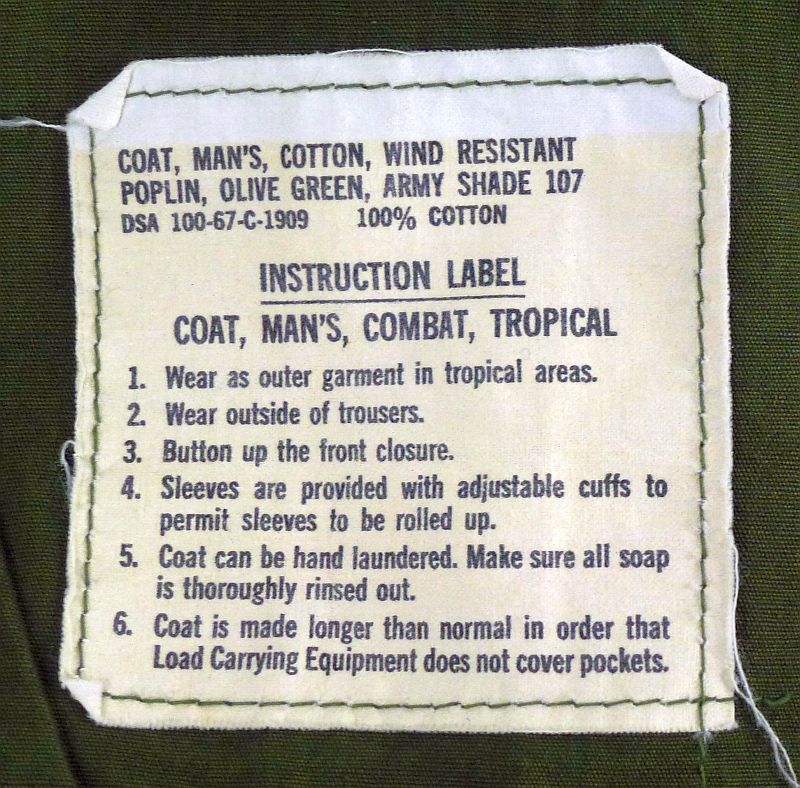 Vietnam War U.S. Army MAC-V Infantry Paratrooper Major's Jungle Jacket - Image 10