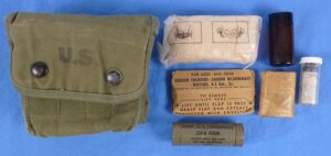 1945 Dated Individual Medical Kit with Contents
