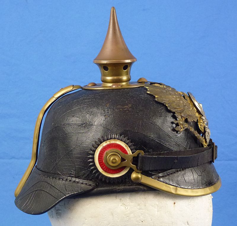 Imperial Braunschweig Infantry Regiment 92 EM/NCO Pickelhaube - Image 4