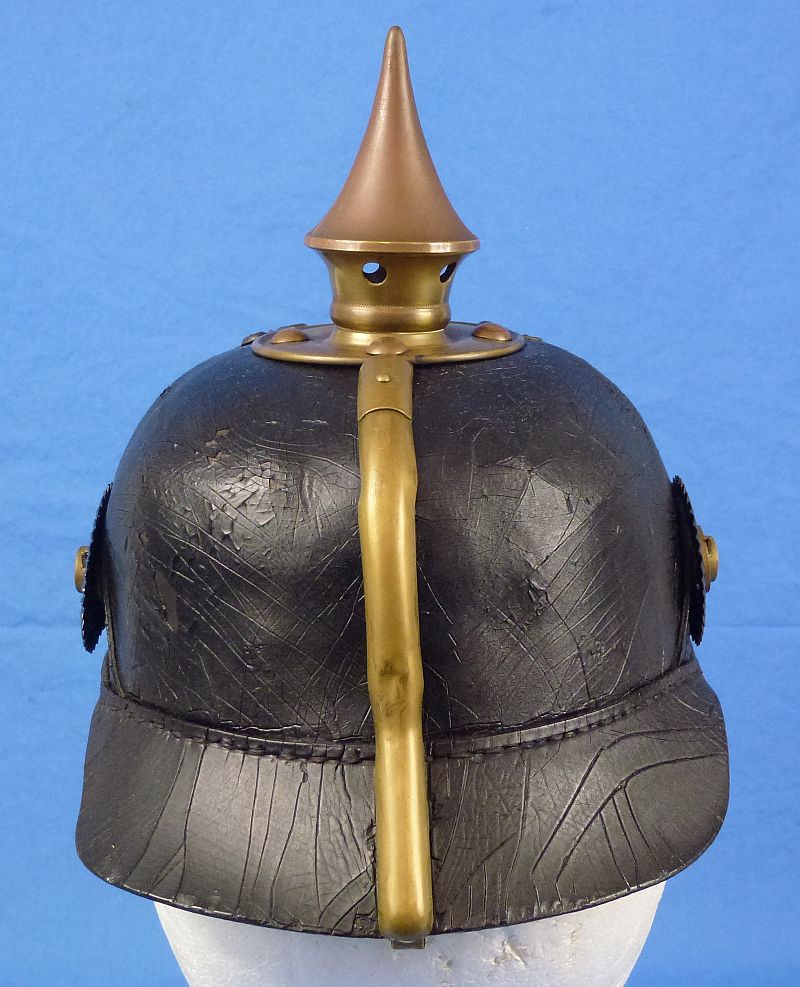 Imperial Braunschweig Infantry Regiment 92 EM/NCO Pickelhaube - Image 5