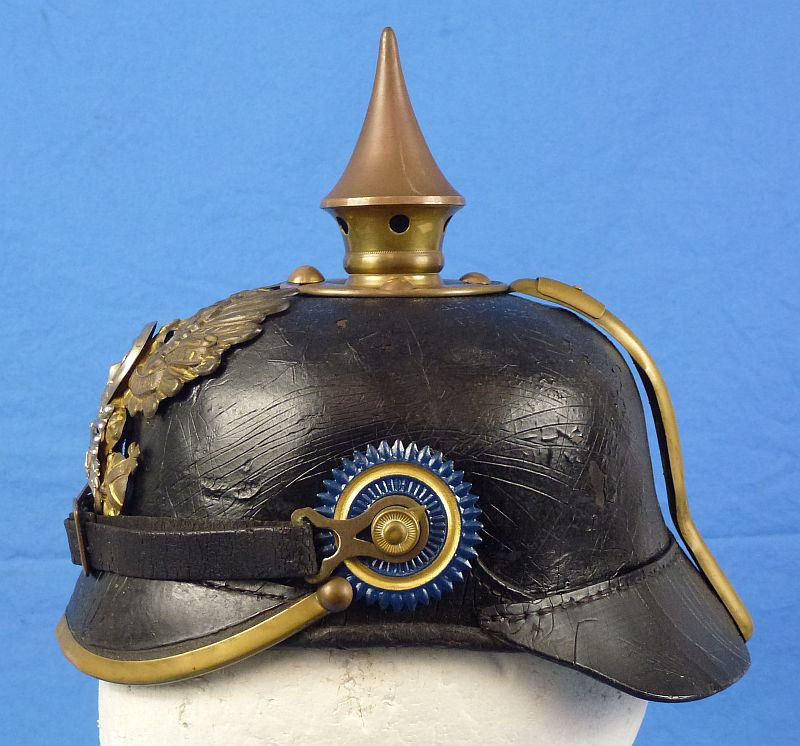 Imperial Braunschweig Infantry Regiment 92 EM/NCO Pickelhaube - Image 6