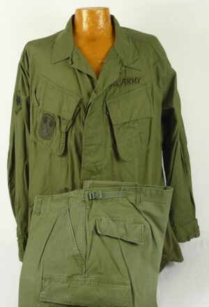 Vietnam War 196th Infantry Brigade / 23rd "Americal" Division Specialist's Jungle Jacket and Trousers