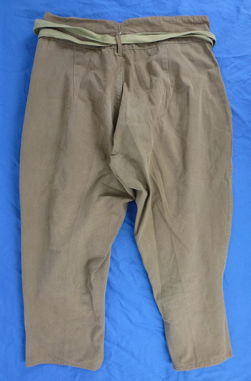 1944 Dated Japanese EM/NCO Three Quarter Length Trousers - Image 2