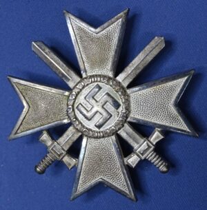 War Merit Cross 1st Class / Silvered Tombac