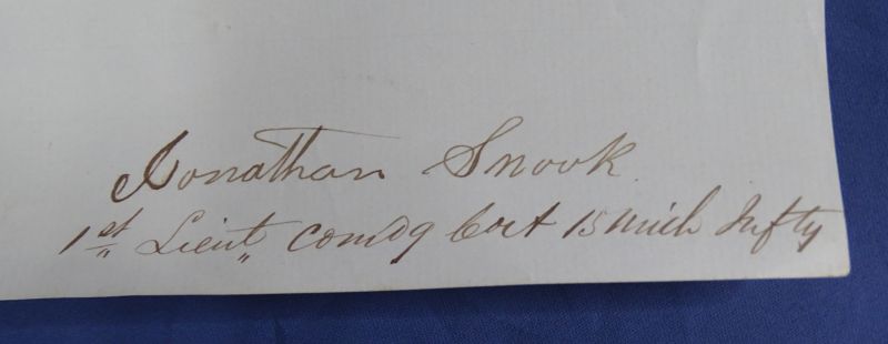 1863 15th Michigan Invoice of Returned Ordnance - Image 3