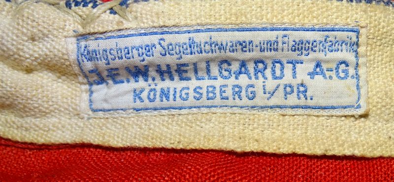 Large Third Reich State Service Flag 79 X 134 inches - Image 2
