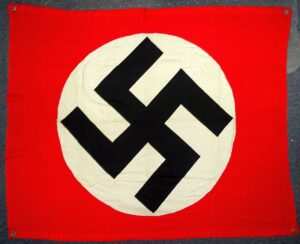 WWII German Single Sided Vehicle Identification Flag