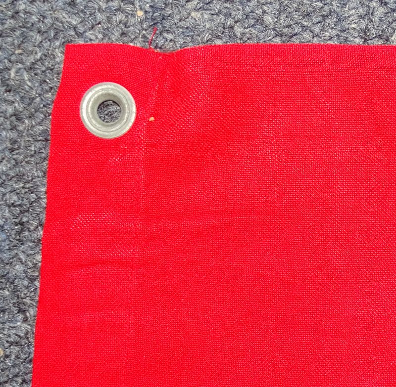 WWII German Single Sided Vehicle Identification Flag - Image 2