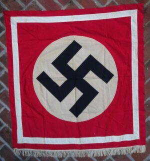 NSDAP Podium Banner 44-1/2 X 47 inches