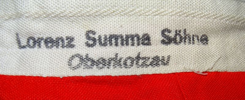Desirable Size Wool Kriegsflagge Marked "80 X 135" - 29 X 53-1/2 inches - Image 2
