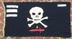 WWII British Submarine "Jolly Roger" Flag