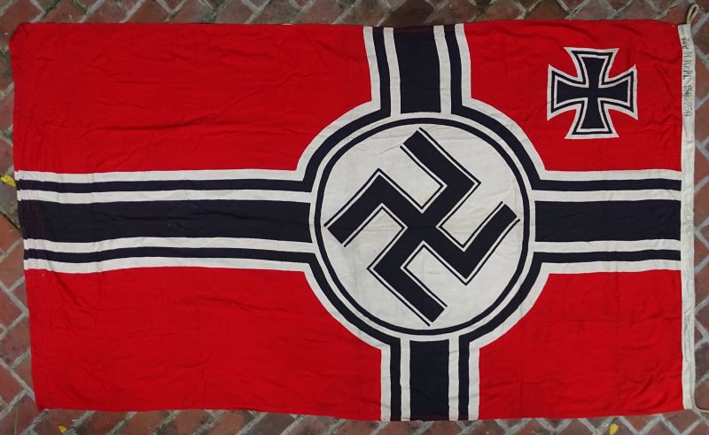 Wool Kriegsmarine Kriegsflag – 150 X 250 – 56 x 97 inches - Image 2