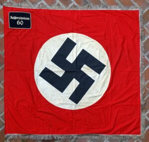 German WWII NSBO Kaiserslautern 60 Unit Flag