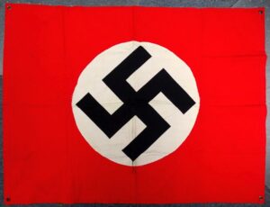 WWII German Single Sided Vehicle Identification Flag