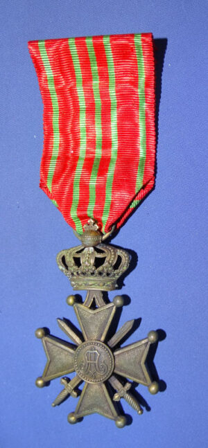 WWI Belgian Croix de Guerre Medal