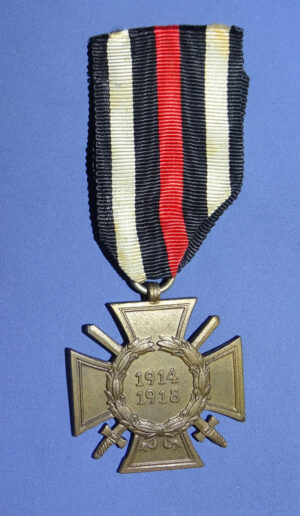 German Honor Cross 1914-1918 With Swords