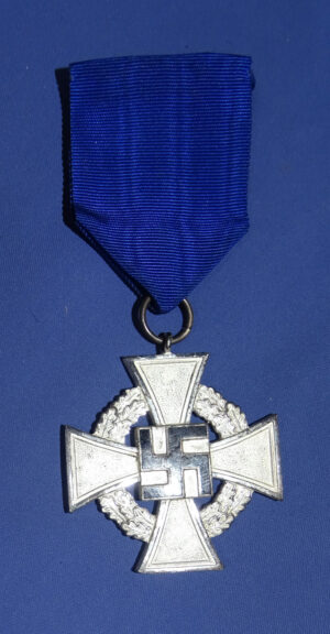 NSDAP 25 Years Civil Service Faithful Service Medal