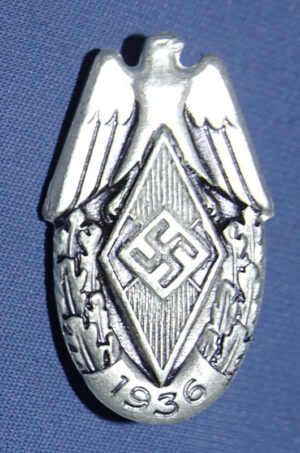 1936 Hitler Youth Sports Festival Badge